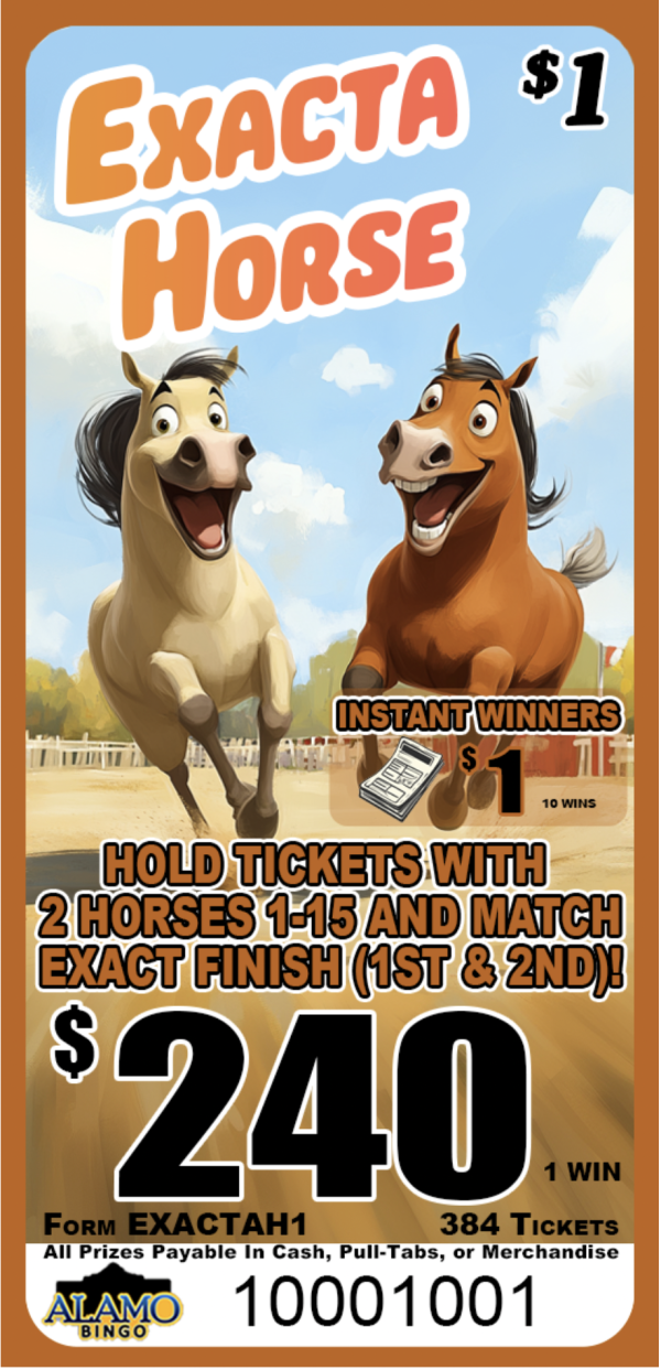 ALAMO: Exacta Horse (384 Ct) - Image 6